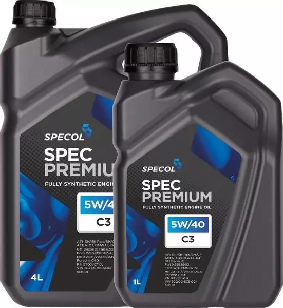 SPECOL SPEC PREMIUM C3 OLEJ SILNIKOWY 5W40 5L