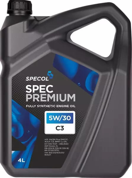 SPECOL SPEC PREMIUM C4 OLEJ SILNIKOWY 5W30 4L