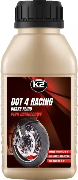 K2 PŁYN HAMULCOWY DOT 4 RACING 265°C 250ML