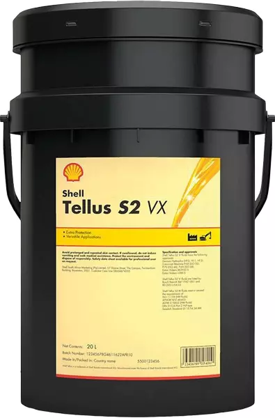 SHELL TELLUS S2 VX 32 OLEJ HYDRAULICZNY 20L