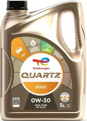 TOTAL QUARTZ 9000 0W30 A5/B5 SL/CF VOLVO 5L