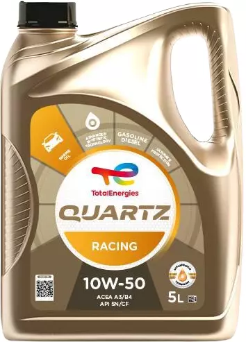 TOTAL QUARTZ RACING OLEJ SILNIKOWY 10W50 5L