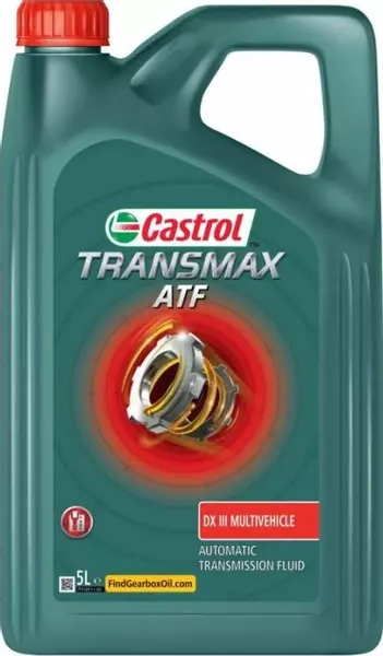 CASTROL TRANSMAX ATF DEXRON III MULTIVEHICLE OLEJ PRZEKŁADNIOWY 5L