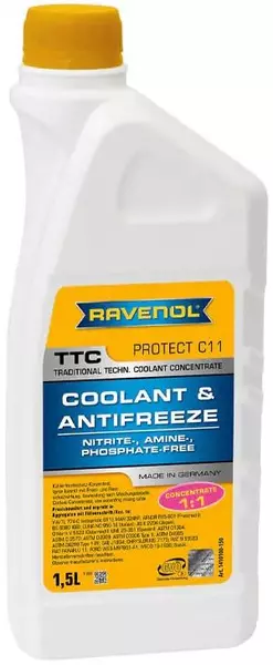 RAVENOL TTC PROTECT C11 CONCENTRATE KONCENTRAT DO CHŁODNIC 1,5L