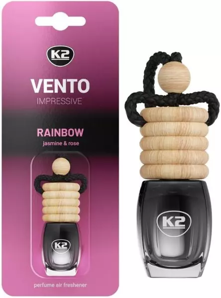 K2 VENTO IMPRESSIVE RAINBOW ZAPACH SAMOCHODOWY ZAWIESZKA BLISTER