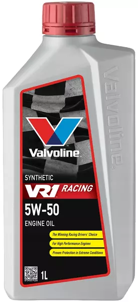 VALVOLINE VR1 RACING 5W-50 SYNTHETIC 1L