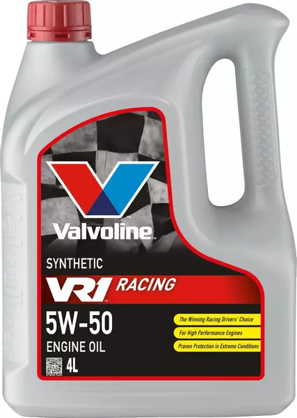 VALVOLINE VR1 RACING 5W-50 SYNTHETIC 4L