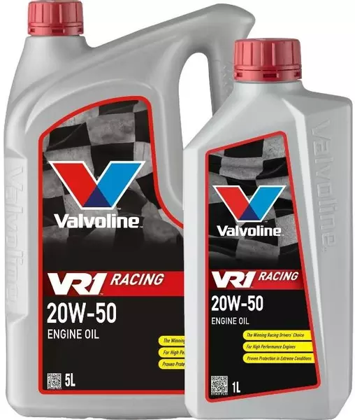 VALVOLINE VR1 RACING 20W-50 6L