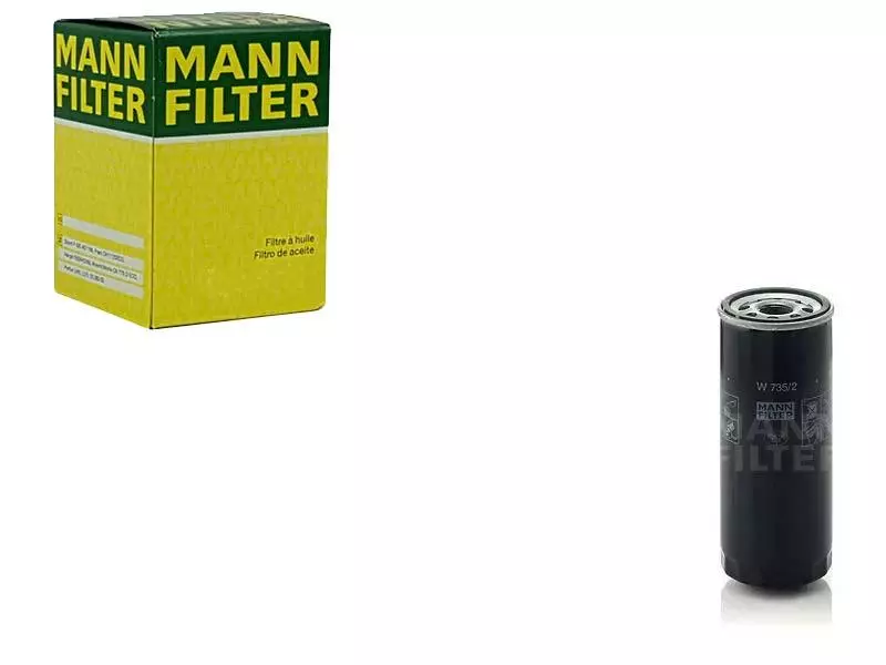 MANN-FILTER FILTR OLEJU  W 735/2