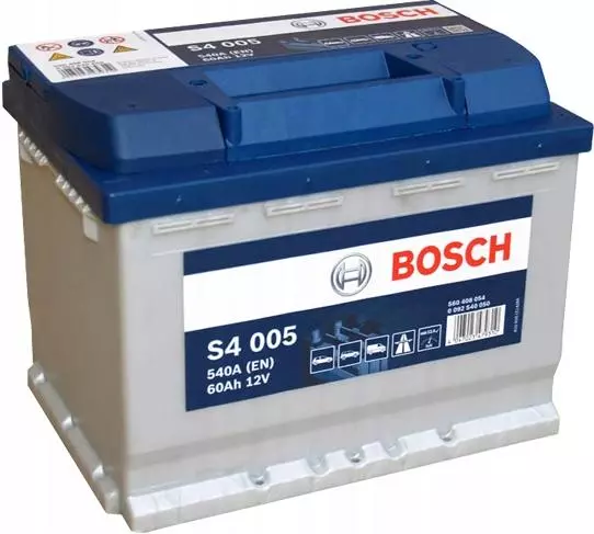 BOSCH SILVER S4 AKUMULATOR 60Ah 540A PRAWY+