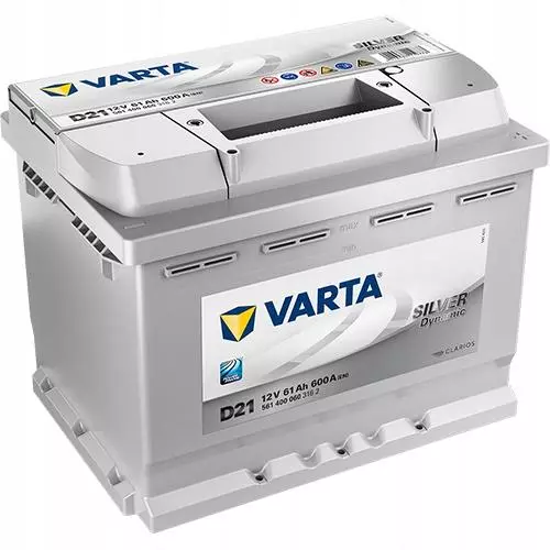 VARTA SILVER DYNAMIC D21 AKUMULATOR 61AH 600A