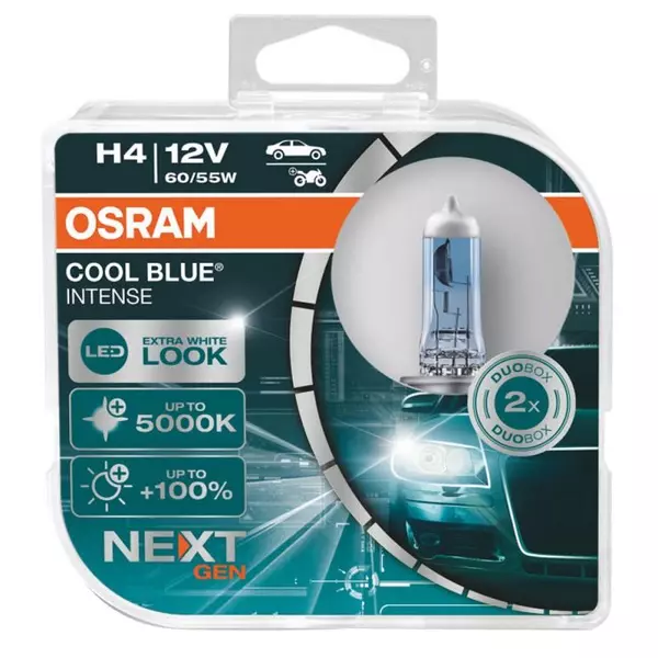 OSRAM ŻARÓWKI H4 COOL BLUE INTENSE NEXT GENERATION