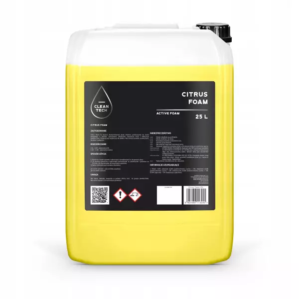 CLEANTECH CITRUS FOAM PIANA AKTYWNA 25L