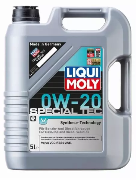 LIQUI MOLY SPECIAL TEC V 0W20 C5 VCC RBS0-2AE 5L