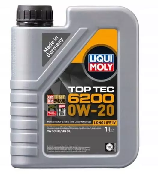 LIQUI MOLY TOP TEC 6200 0W20 VW 508.00/509.00 1L