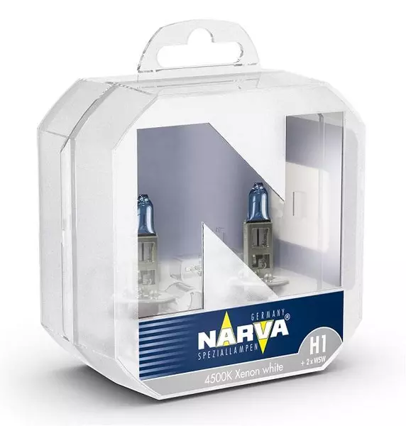 NARVA RANGE POWER ŻARÓWKI H1 WHITE 4300K