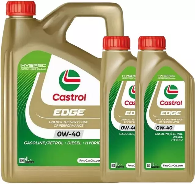 CASTROL EDGE 0W40 TITANIUM FST C3 SN 6L