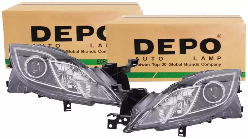 DEPO REFLEKTORY LAMPY PRZÓD MAZDA 6 GH 2007-