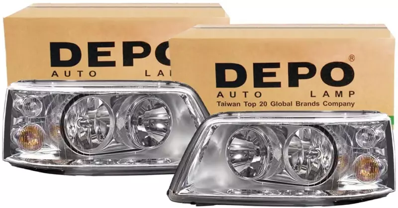 DEPO REFLEKTORY LAMPY PRZÓD VW TRANSPORTER T5 V