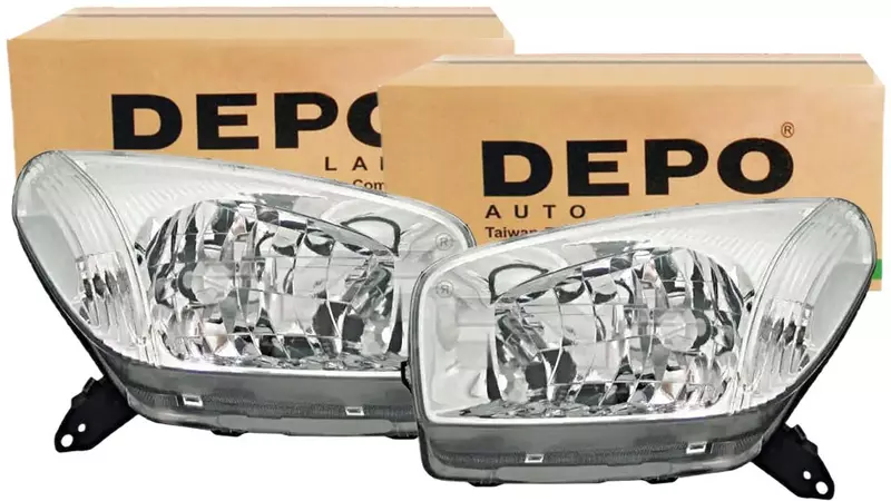 DEPO REFLEKTORY LAMPY PRZÓD TOYOTA RAV 4 00-03