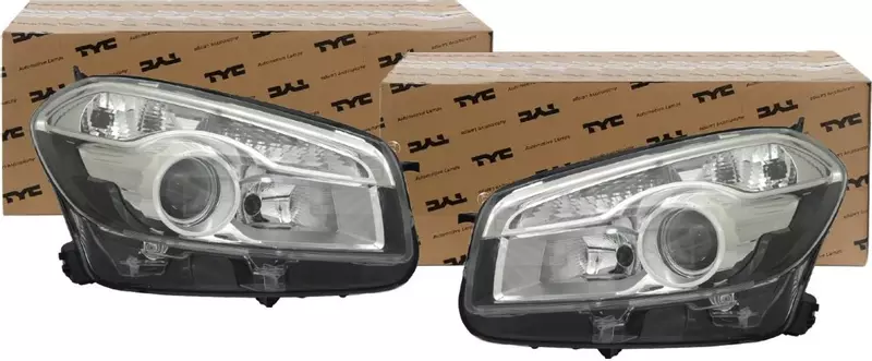 TYC REFLEKTORY LAMPY PRZÓD NISSAN QASHQAI J10