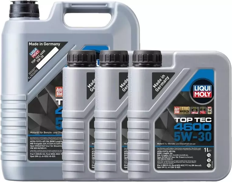 LIQUI MOLY TOP TEC 4600 5W30 C3 API SN/CF 8L