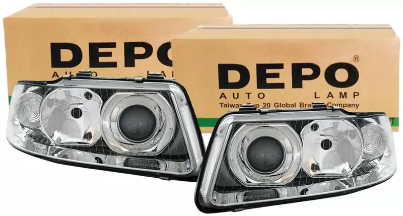 DEPO REFLEKTORY LAMPY PRZÓD AUDI A3 8L1 FL 2 SZT