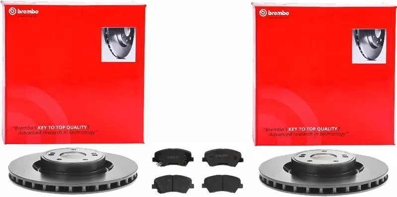 BREMBO TARCZE+KLOCKI P HYUNDAI GENESIS 340MM 17''