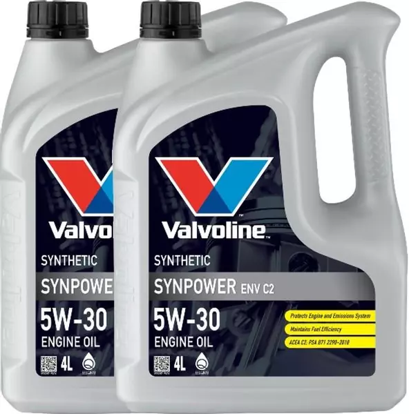 VALVOLINE SYNPOWER ENV C2 5W30 PSA B71 FIAT 8L