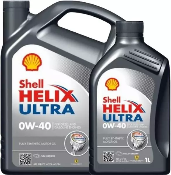 SHELL HELIX ULTRA OLEJ SILNIKOWY 0W40  5L