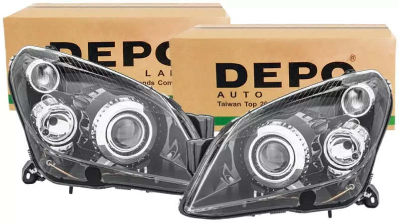 DEPO REFLEKTORY LAMPY PRZÓD OPEL ASTRA H XENON