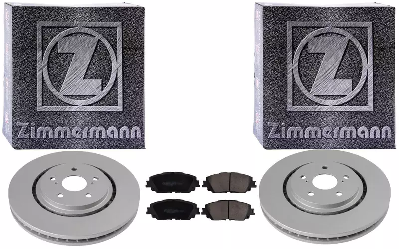 ZIMMERMANN TARCZE+KLOCKI PRZÓD TOYOTA RAV 4 V 328MM