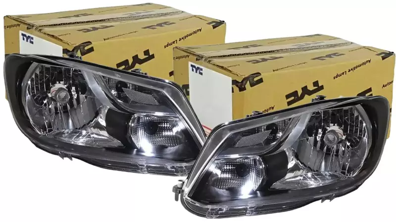 TYC REFLEKTORY LAMPY PRZÓD KPL VW CADDY III FL