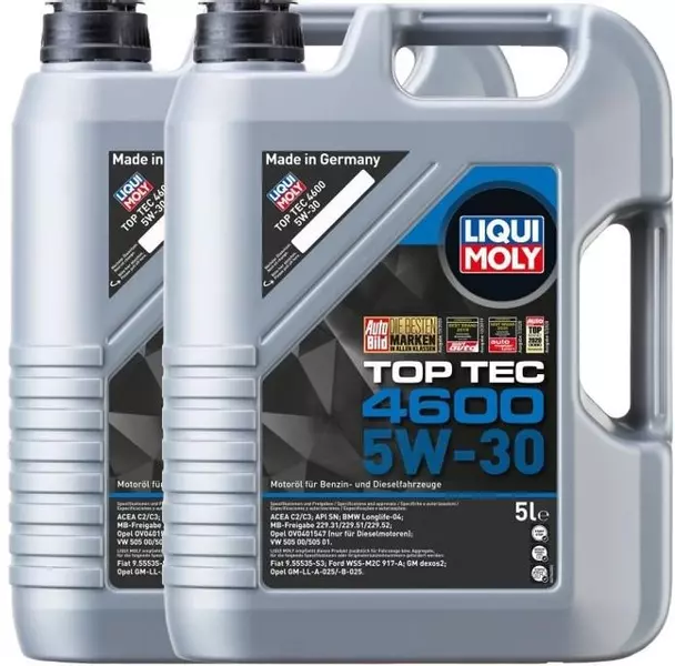 LIQUI MOLY TOP TEC 4600 5W30 C3 API SN/CF 10L