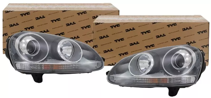 TYC REFLEKTORY LAMPY PRZÓD VW GOLF V XENON