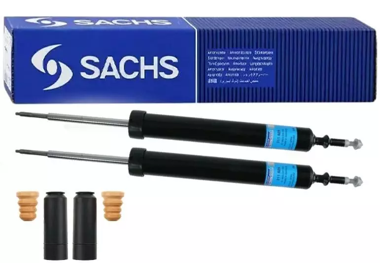 SACHS AMORTYZATORY+OSŁ TYŁ BMW 1 E81 E82 E88