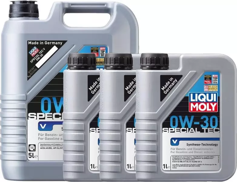 LIQUI MOLY SPECIAL TEC V 0W30 A5/B5 VOLVO 8L