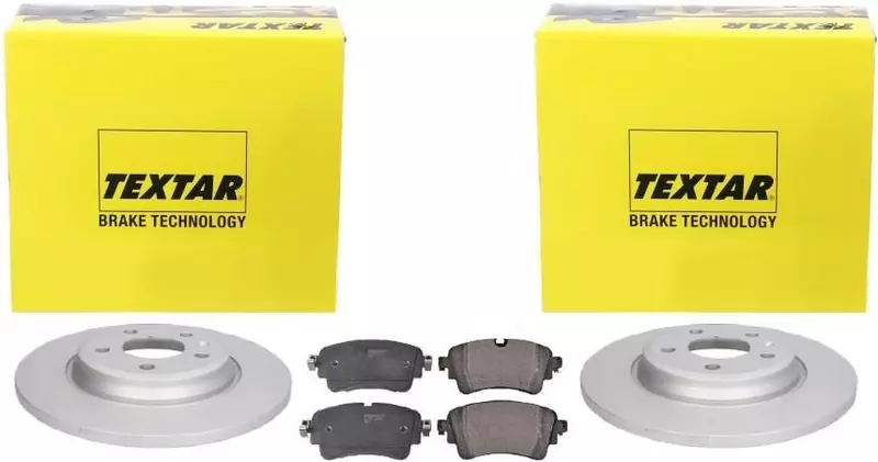 TEXTAR TARCZE+KLOCKI TYŁ AUDI A4 B9 A5 F5 A6 C8 A7 Q5 FY 300MM