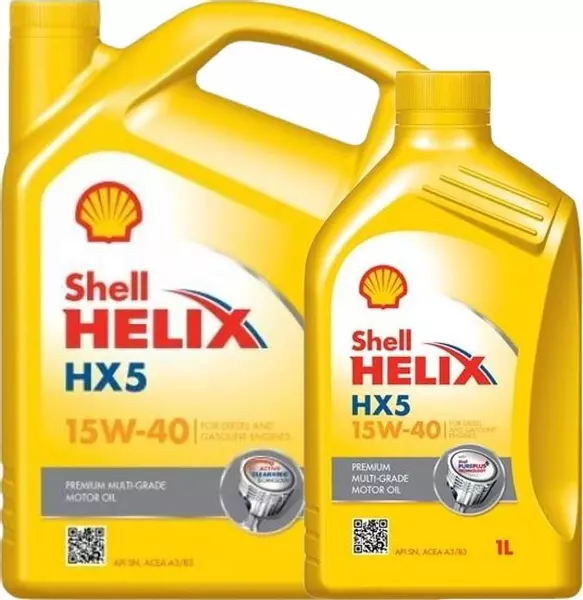 SHELL HELIX HX5 OLEJ SILNIKOWY 15W40 5L