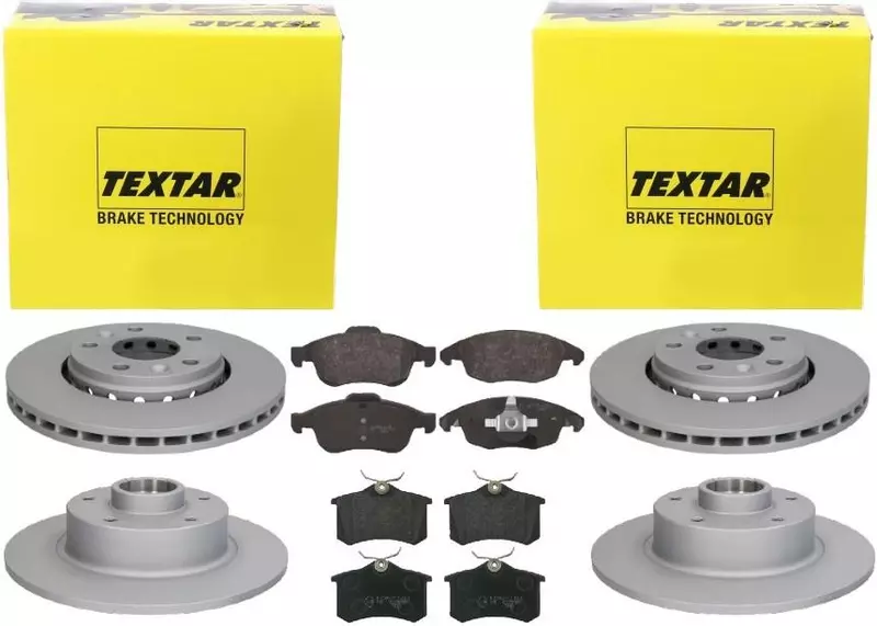 TEXTAR TARCZE+KLOCKI P+T RENAULT FLUENCE MEGANE III 280MM