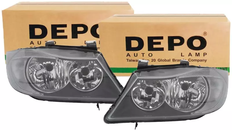 DEPO REFLEKTORY LAMPY PRZÓD BMW 3 E90 E91 05-08