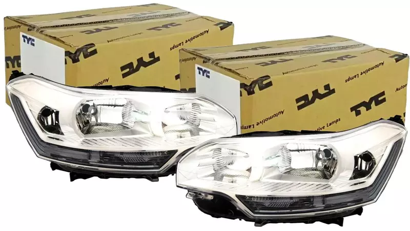 TYC REFLEKTORY LAMPY PRZÓD KPL CITROEN C5 III