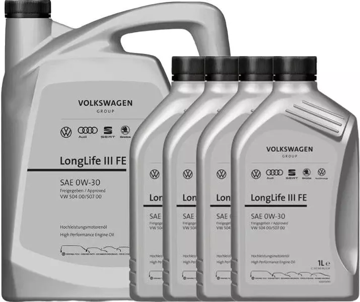 OE VAG LONGLIFE III FE 0W30 VW 504.00/507.00 9L