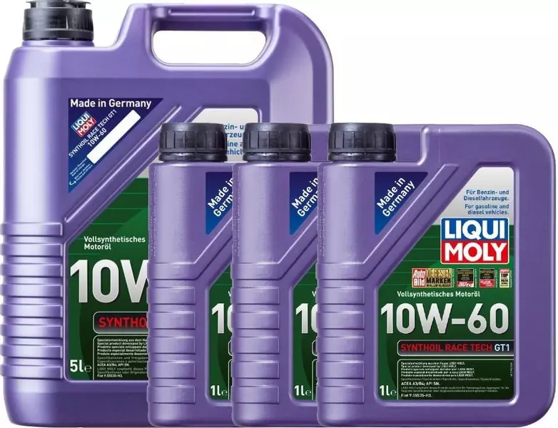 LIQUI MOLY SYNTHOIL RACE TECH GT1 10W60 8L