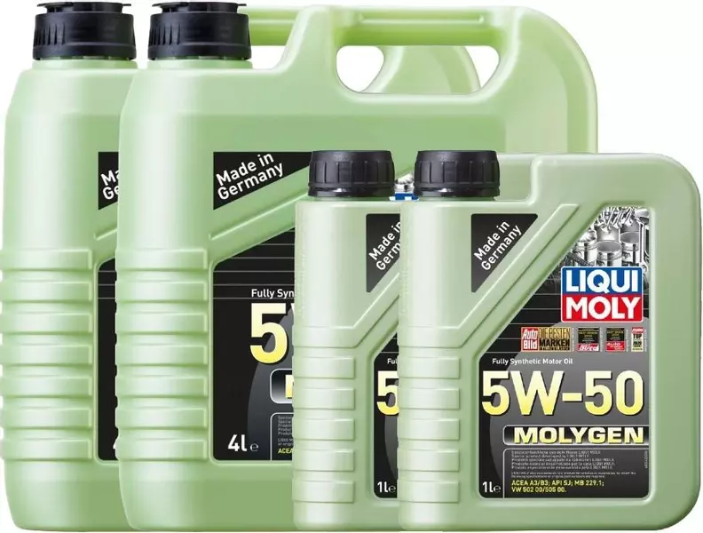 LIQUI MOLY MOLYGEN 5W50 A3/B3 VW502.00/505.00 10L