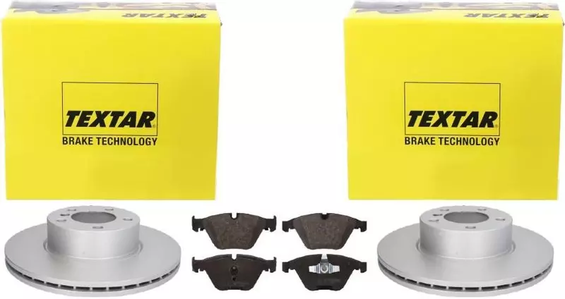 TEXTAR TARCZE+KLOCKI PRZÓD BMW 3 E90 E91 E92 X1 E84 312MM