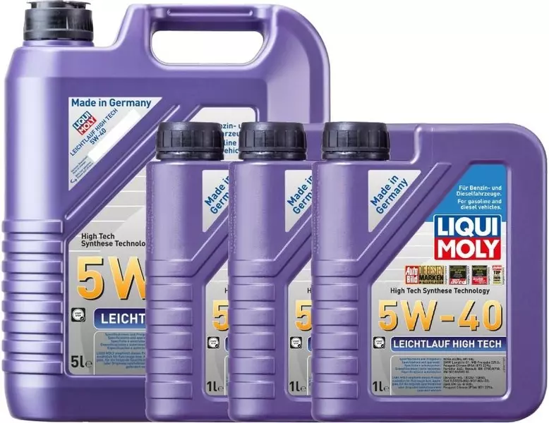 LIQUI MOLY LEICHTLAUF HIGH TECH 5W40 8L