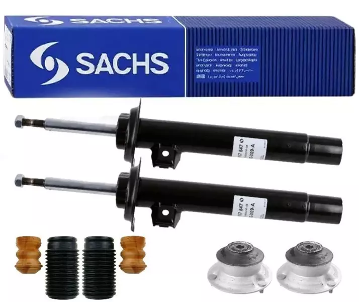 SACHS AMORTYZATORY+PODUSZKI PRZÓD BMW 3 E46