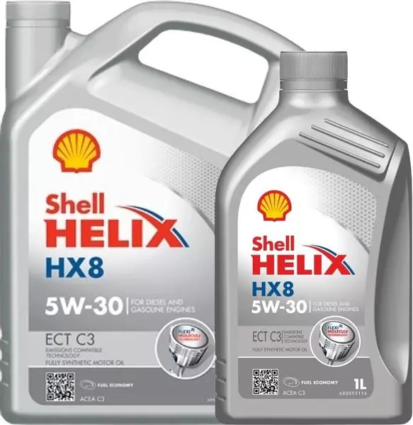 SHELL HELIX HX8 ECT C3 OLEJ SILNIKOWY 5W30 6L