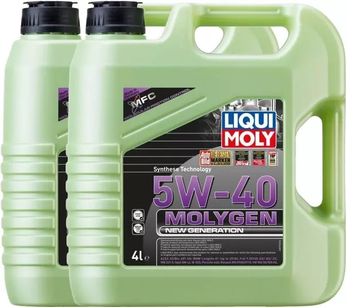 LIQUI MOLY MOLYGEN 5W40 A3/B4 SN VW 505.00 8L